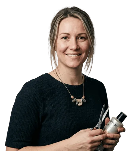 A massage therapist ready to help, illustrative